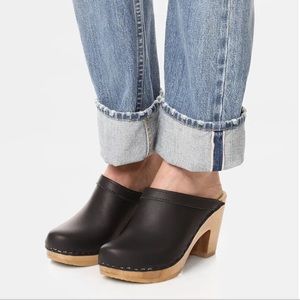 NWOT beautiful No.6 Old-school clogs in size 36! Never worn, made in the USA